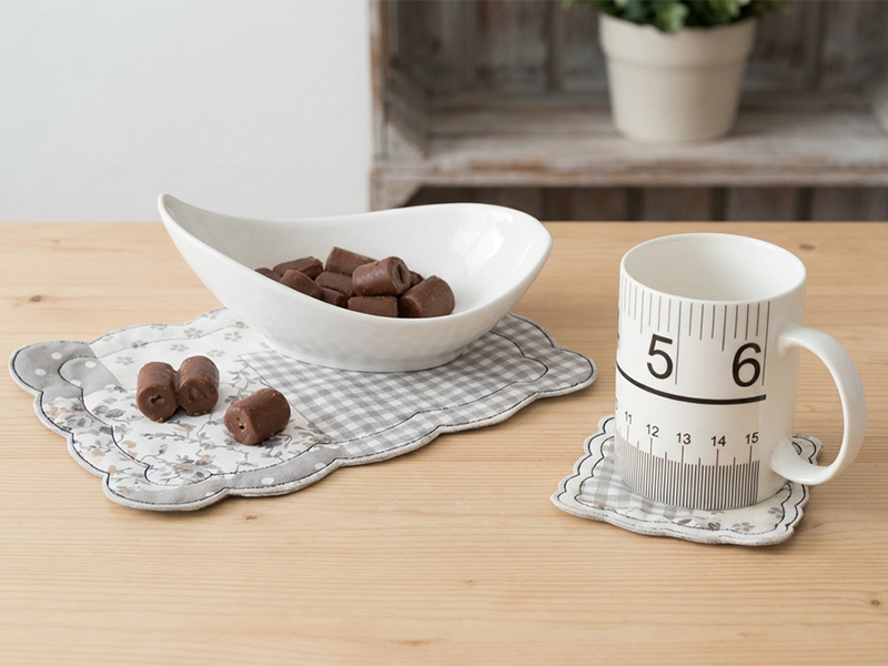 Untersetzer Platzset Tischdecke - ITH-Stickdatei